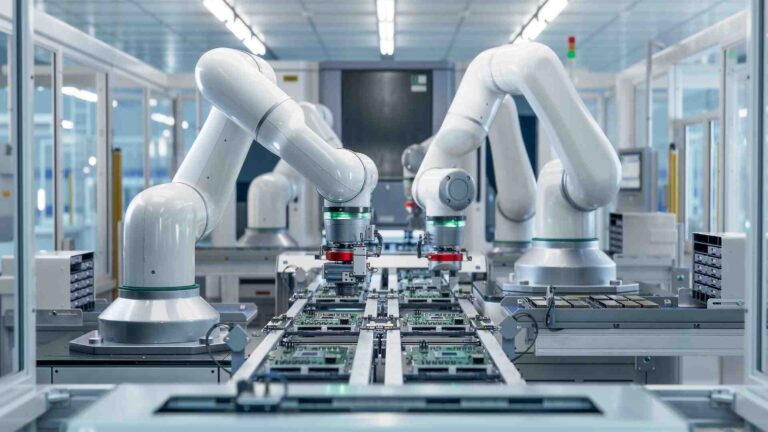 Robotic assembly line
