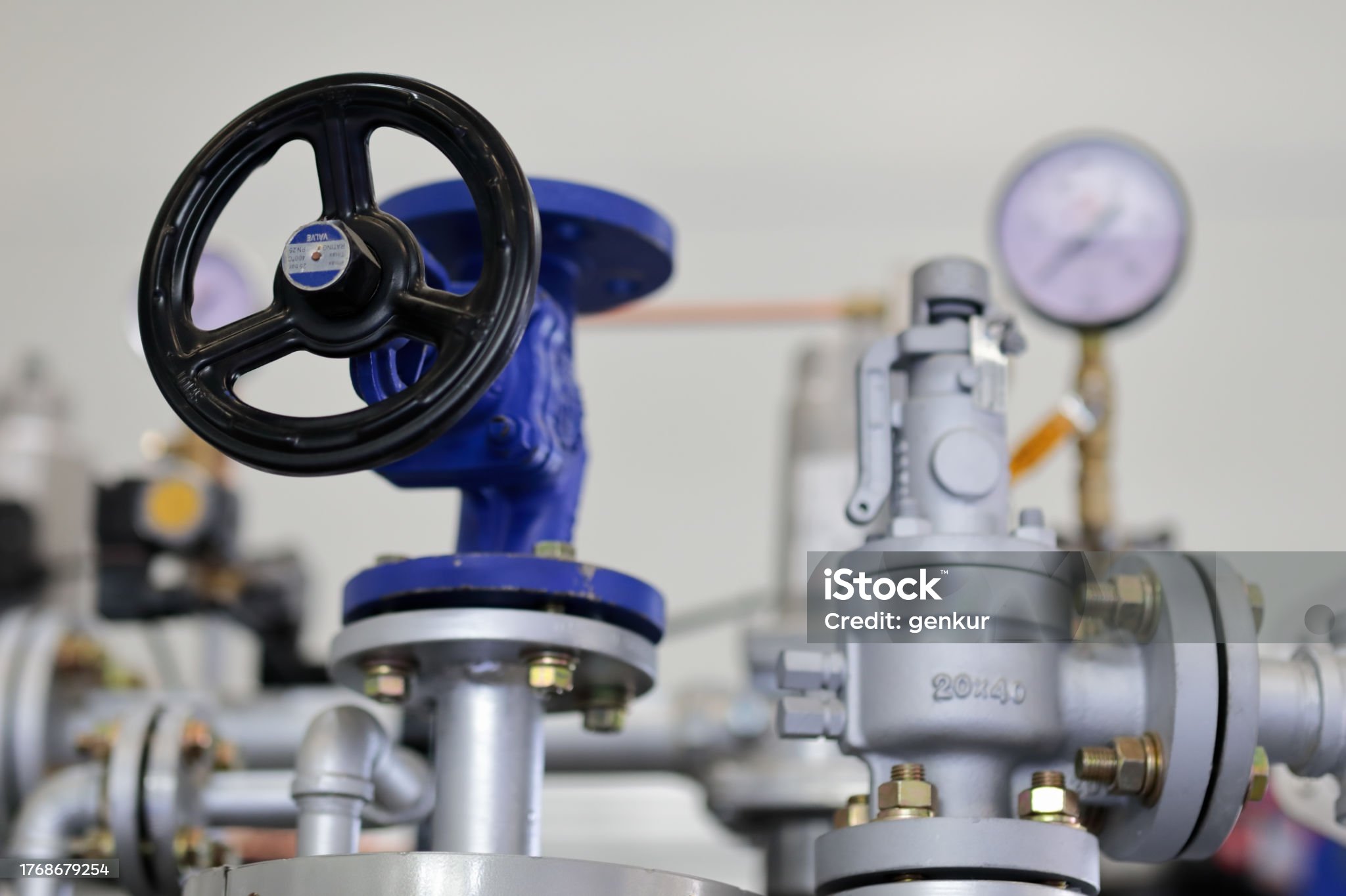 Industrial valve and actuator